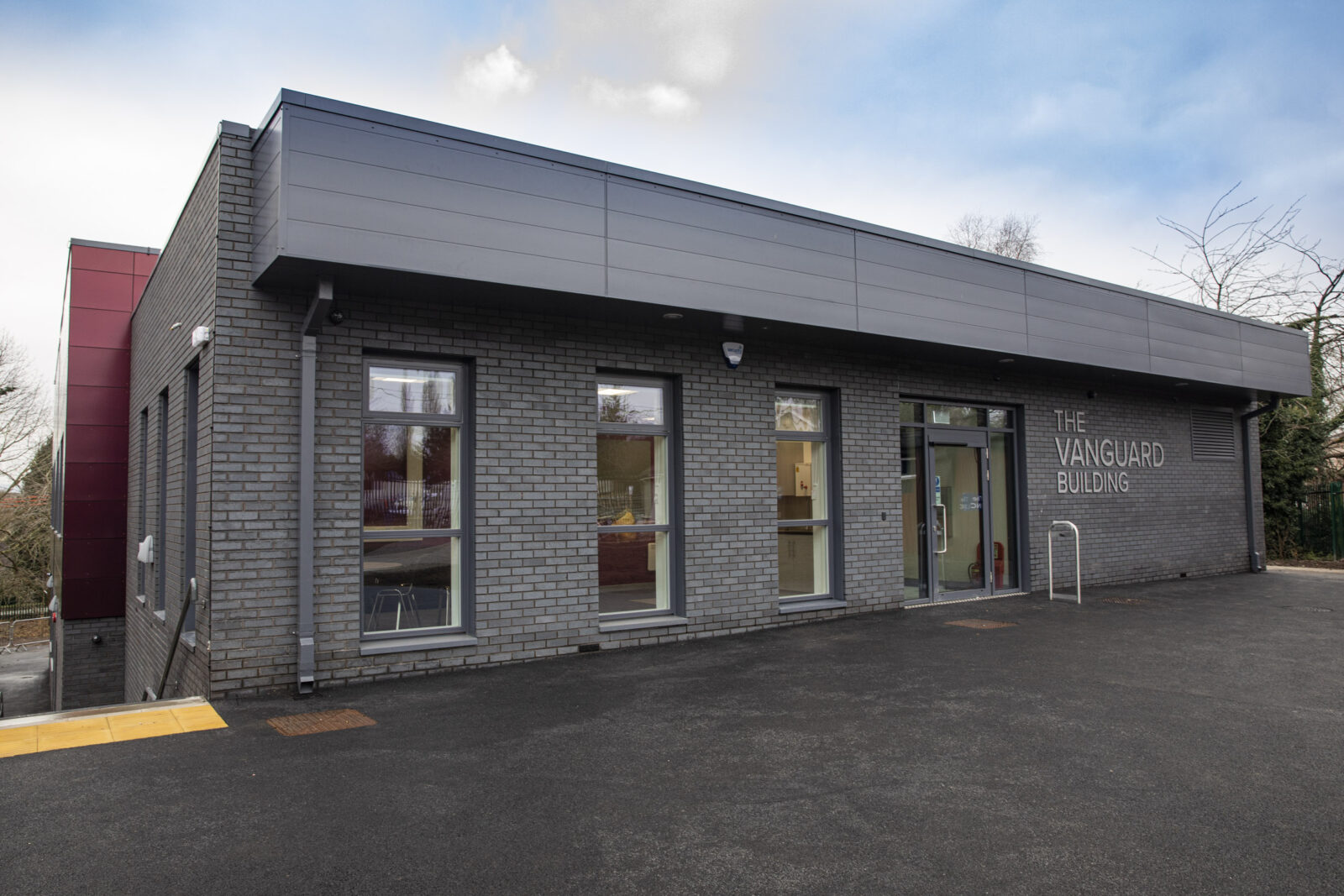 Vangard Building Meole Brace School - TACP Architects